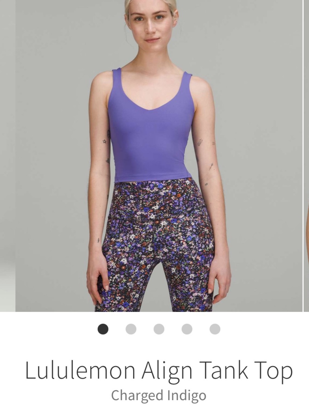 lululemon athletica Align Tank Top - Charged Indigo